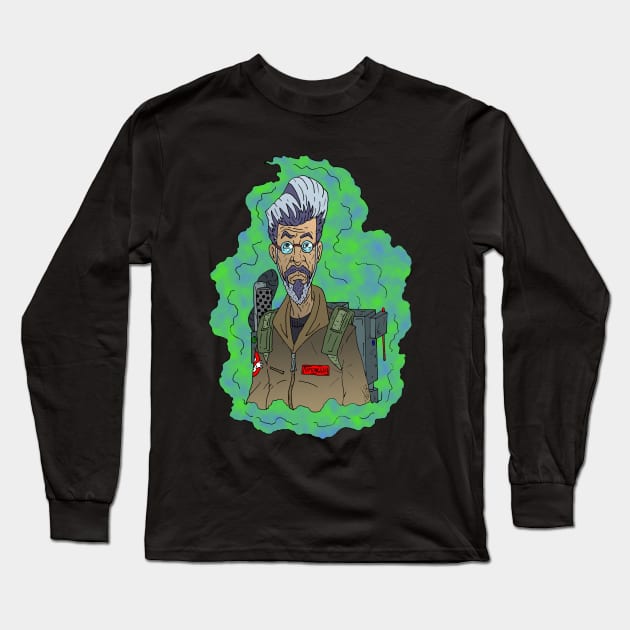 Grandpa Long Sleeve T-Shirt by AustinLBrooksART